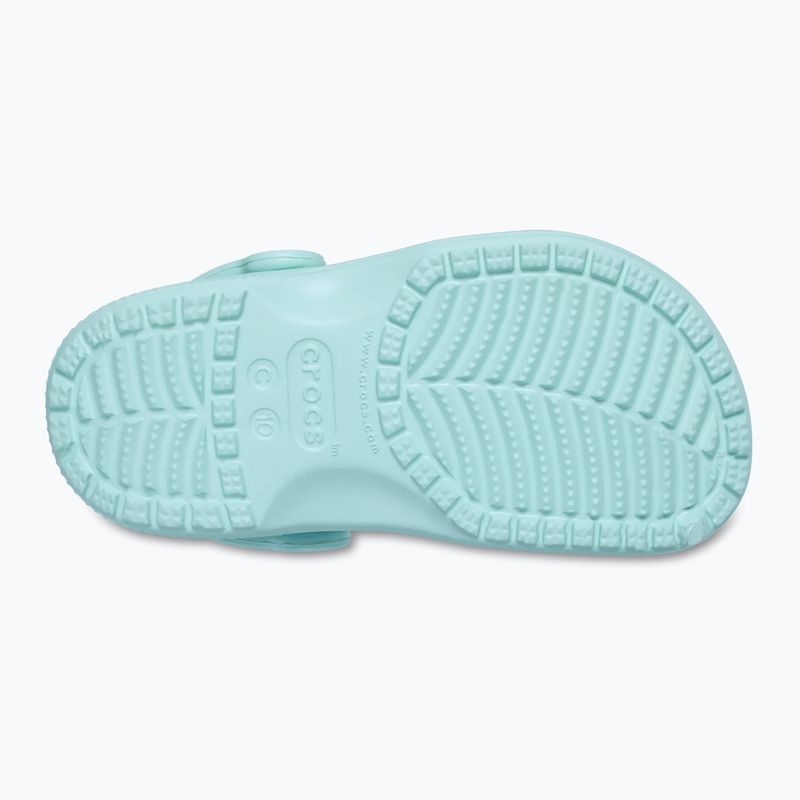 Vaikiškos šlepetės Crocs Classic Clog Toddler aquamarine 3