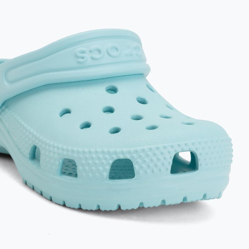 Vaikiškos šlepetės Crocs Classic Clog Toddler aquamarine 8