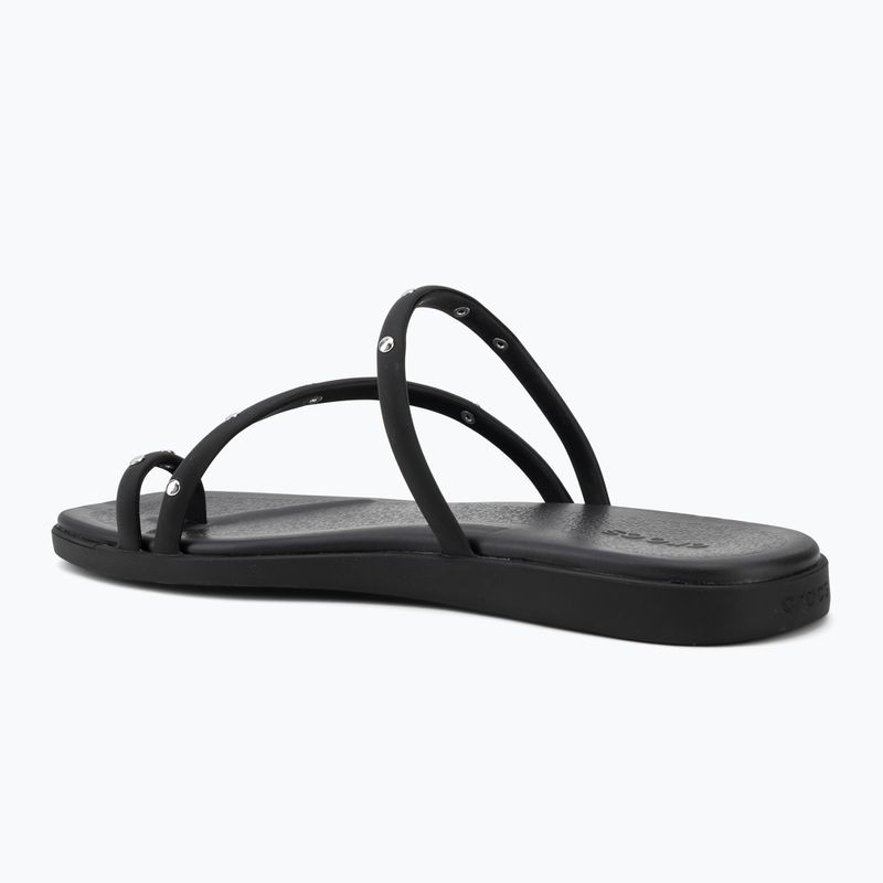 Moteriškos šlepetės Crocs Miami Studded Toe Loop black 3