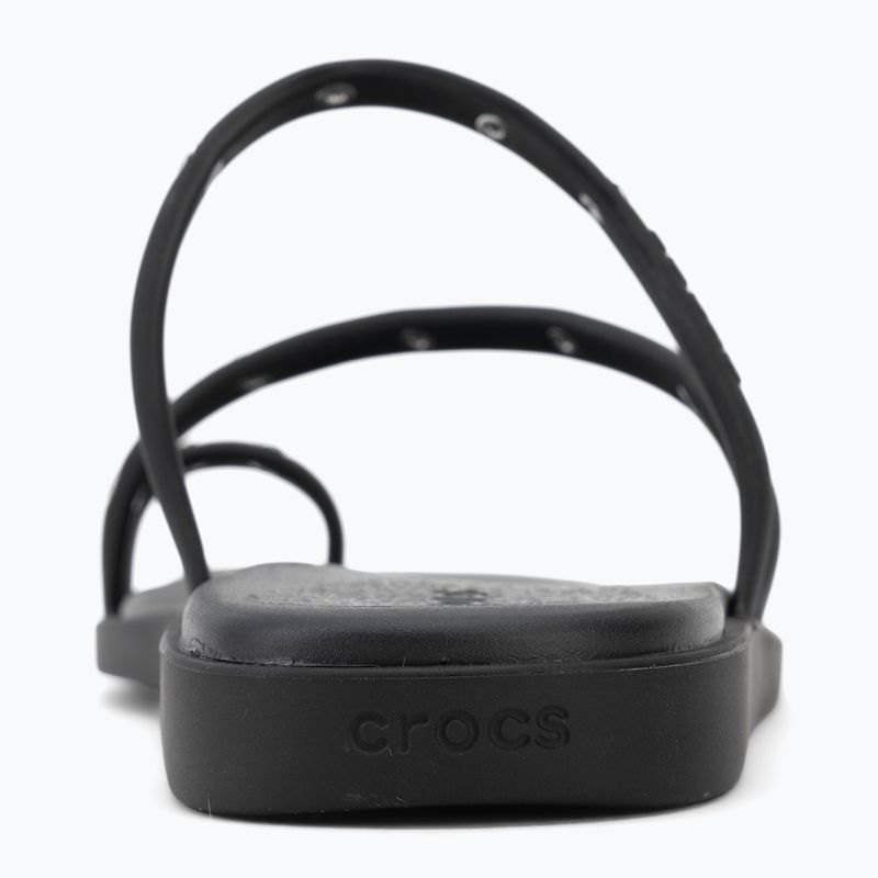 Moteriškos šlepetės Crocs Miami Studded Toe Loop black 6