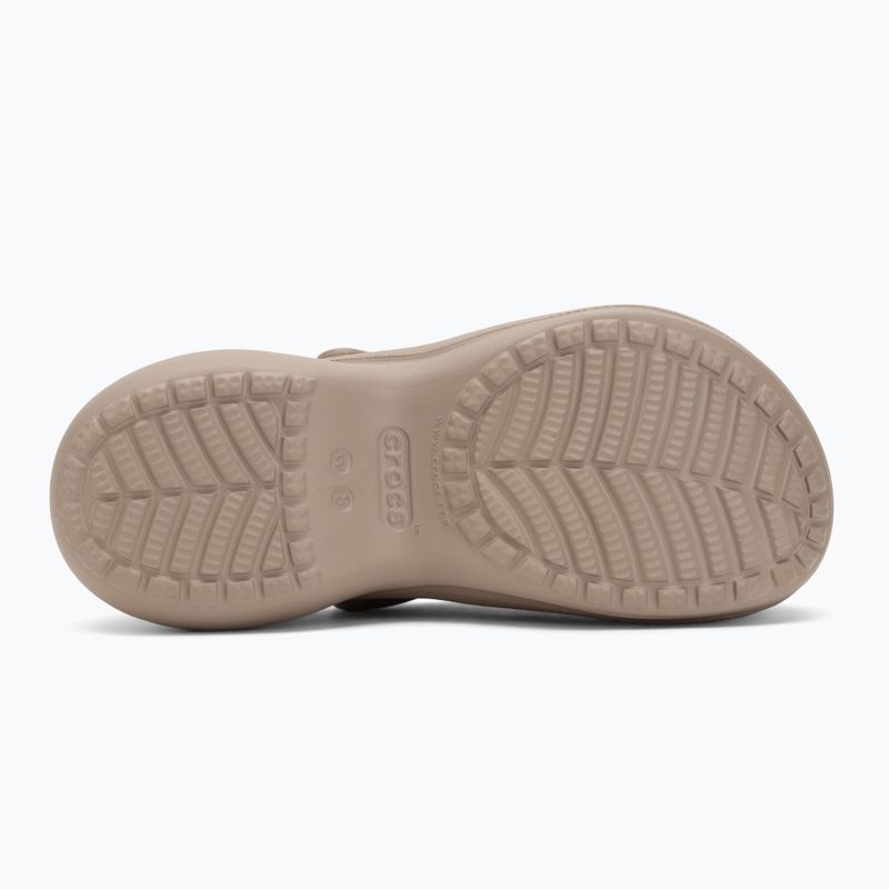 Moteriškos šlepetės Crocs Classic Bae Clog taupe 5
