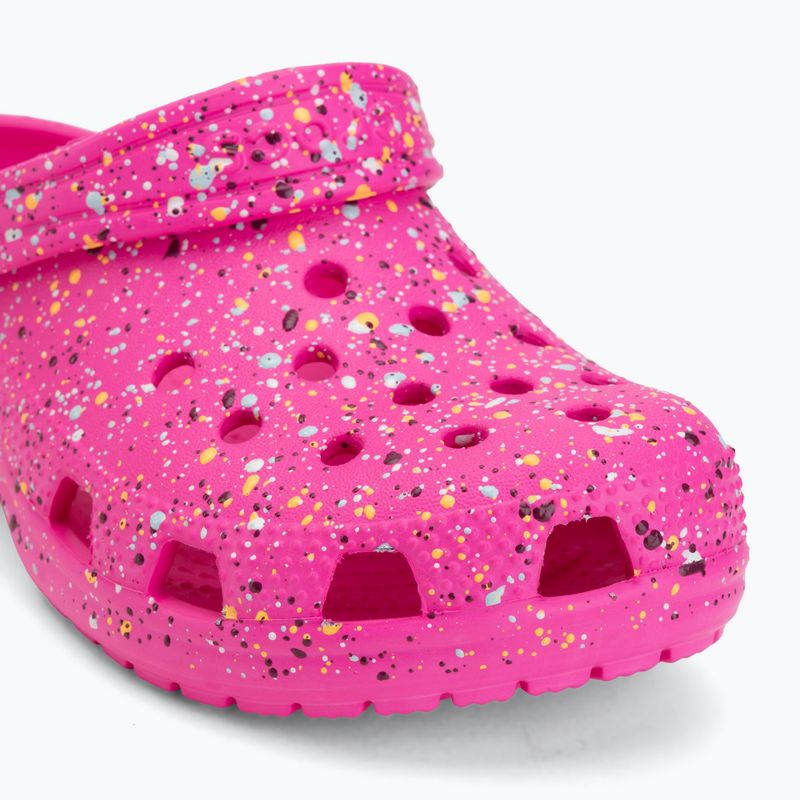 Vaikiškos šlepetės Crocs Classic Paint Splatter Clog 8