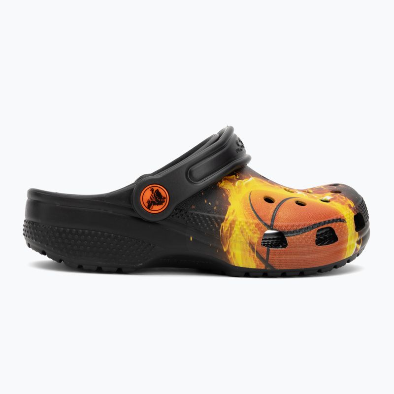 Vaikiškos šlepetės Crocs Flaming Bball Clog Kids black 3