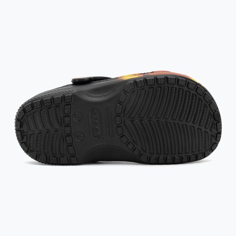 Vaikiškos šlepetės Crocs Flaming Bball Clog Kids black 5