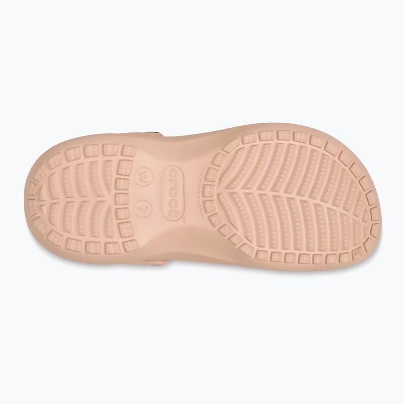 Moteriškos šlepetės Crocs Classic Platform Clog pink caramel 6