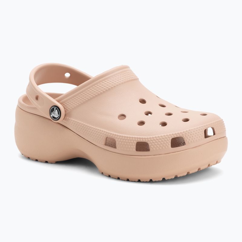 Moteriškos šlepetės Crocs Classic Platform Clog pink caramel 2