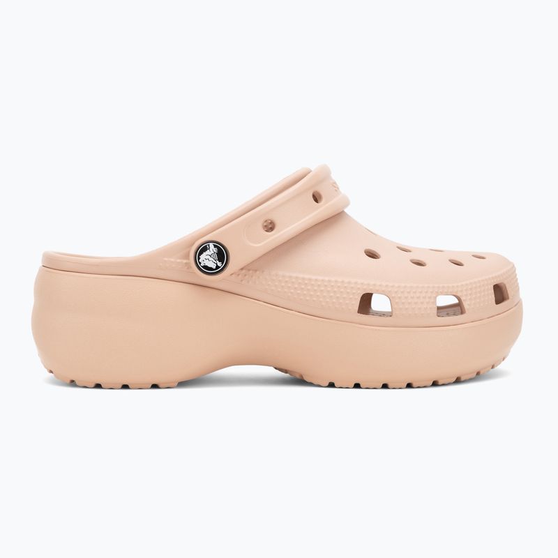 Moteriškos šlepetės Crocs Classic Platform Clog pink caramel 3
