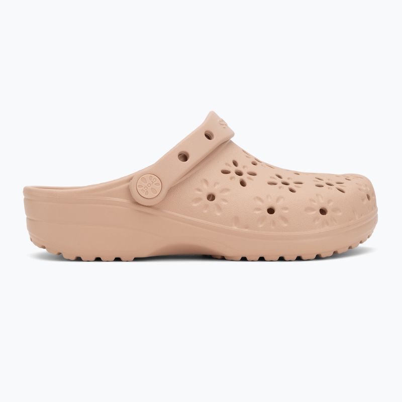 Šlepetės Crocs Classic Floral Cutout Clog pink caramel 3