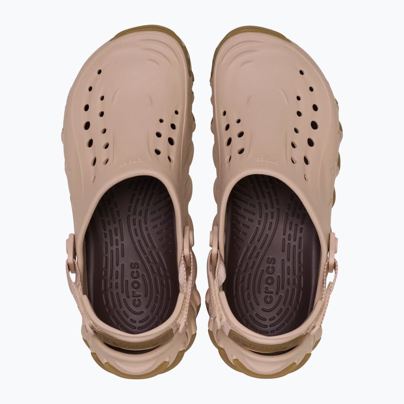 Šlepetės Crocs Echo Gum Ro Clog pink caramel 13