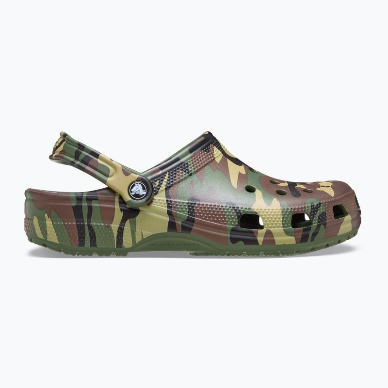 Šlepetės Crocs Classic Camouflage army green/multi 2