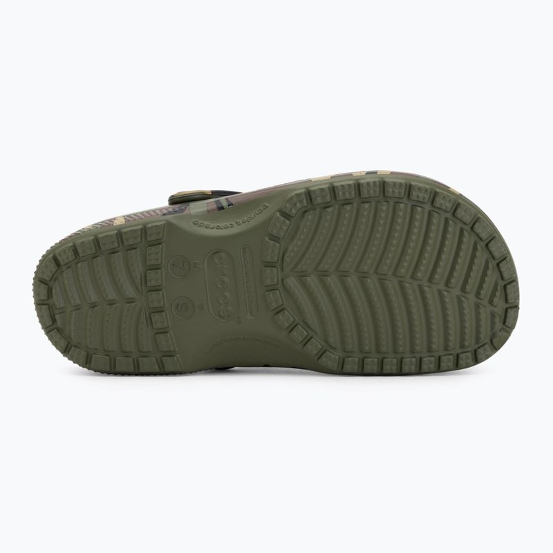 Šlepetės Crocs Classic Camouflage army green/multi 5