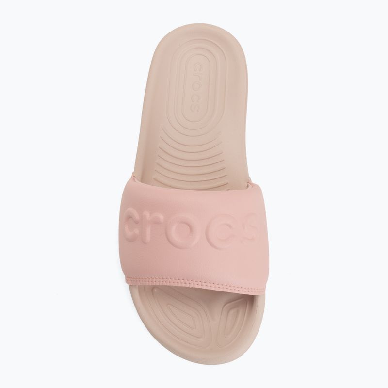 Moteriškos šlepetės Crocs All Day powder pink 5
