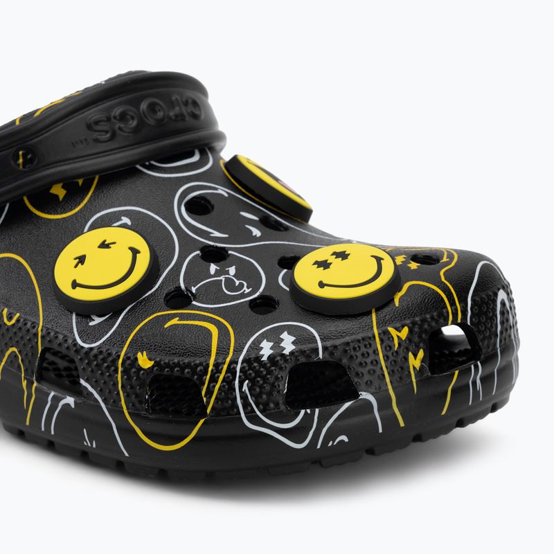 Šlepetės Crocs Classic Smiley multicolor 8