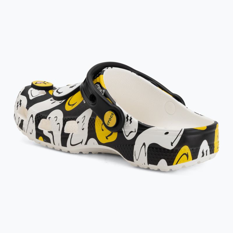 Vaikiškos šlepetės Crocs Classic Smiley Kids multicolor 4