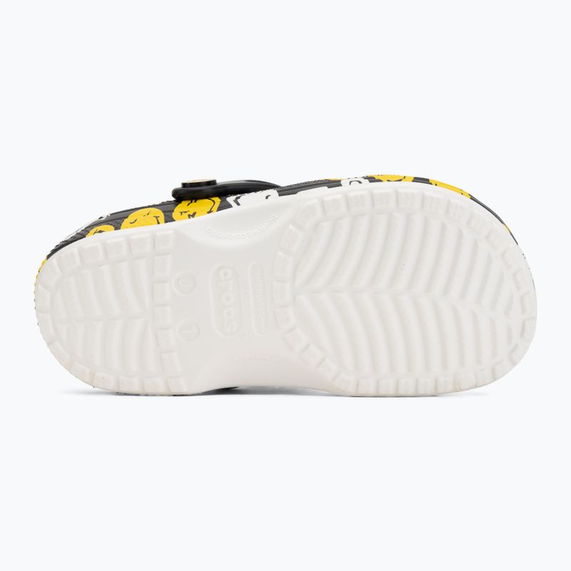 Vaikiškos šlepetės Crocs Classic Smiley Kids multicolor 5