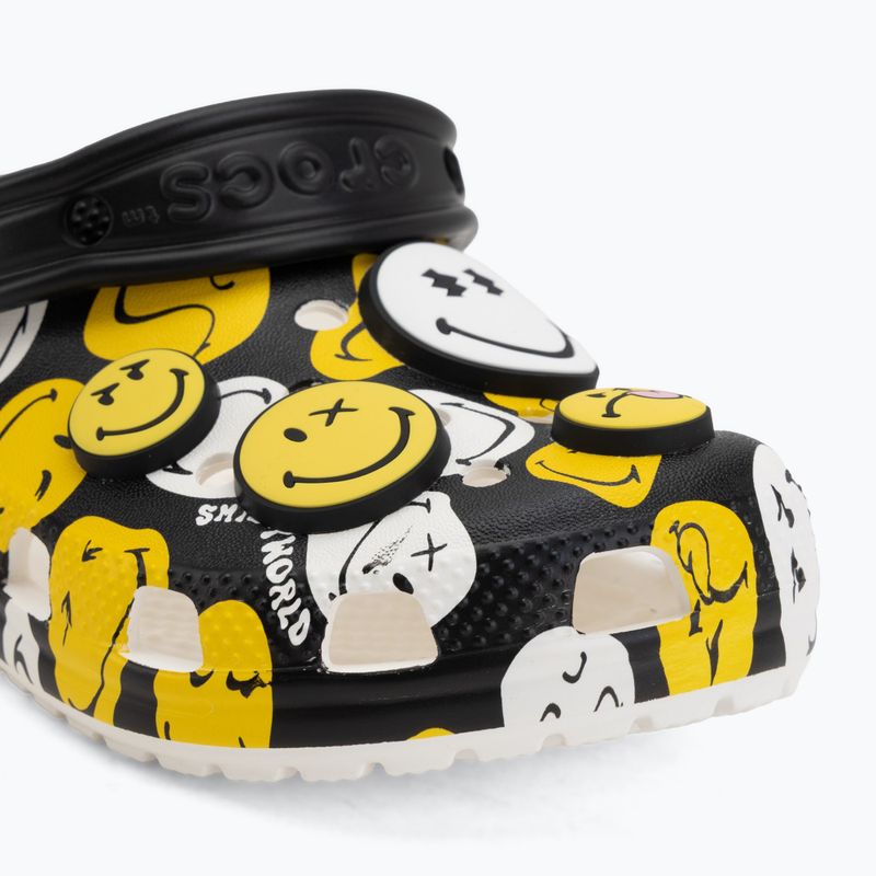 Vaikiškos šlepetės Crocs Classic Smiley Kids multicolor 8