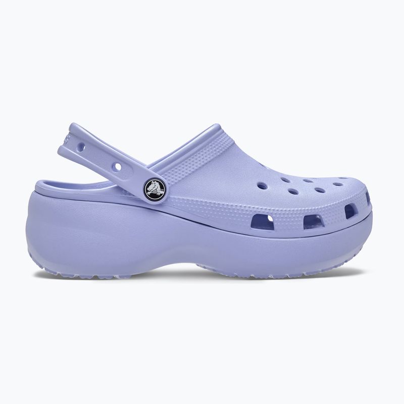 Moteriškos šlepetės Crocs Classic Platform Clog blue haze 2