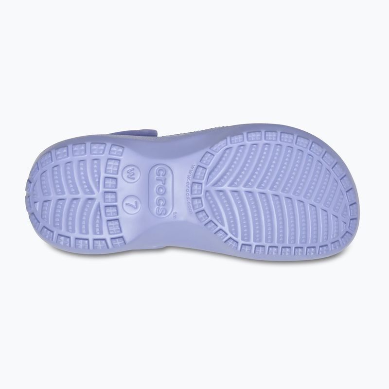Moteriškos šlepetės Crocs Classic Platform Clog blue haze 3
