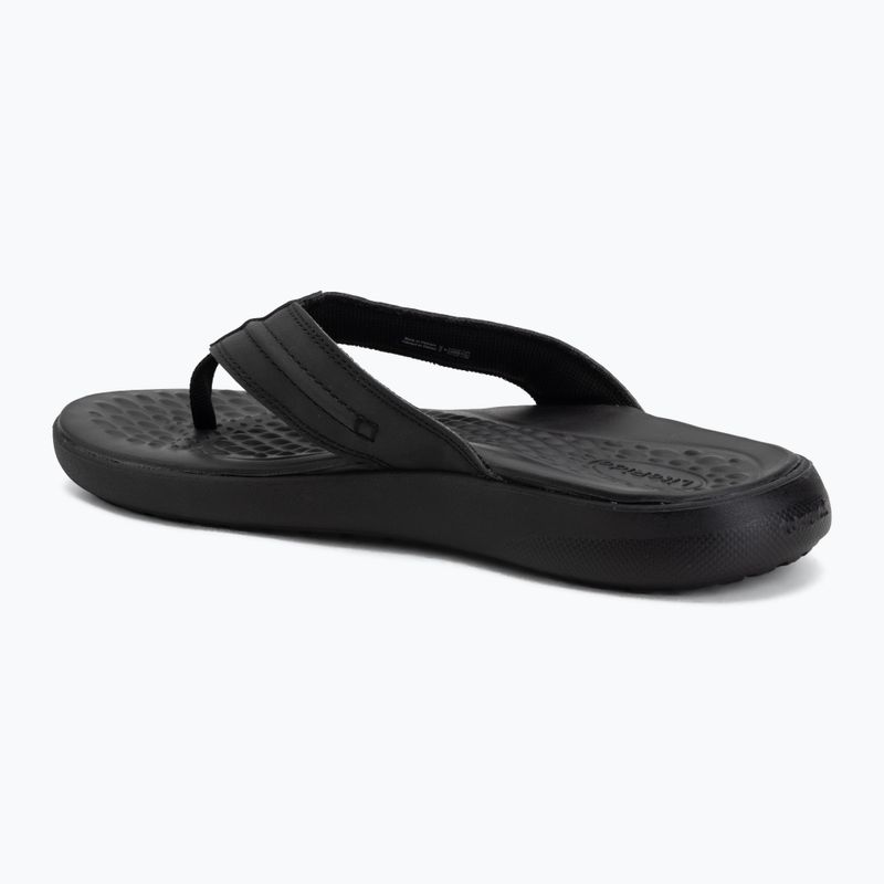 Šlepetės per pirštą Crocs Yukon Vista II Leather black/black 3