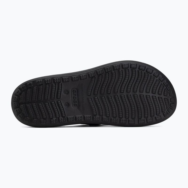 Šlepetės per pirštą Crocs Yukon Vista II Leather black/black 4