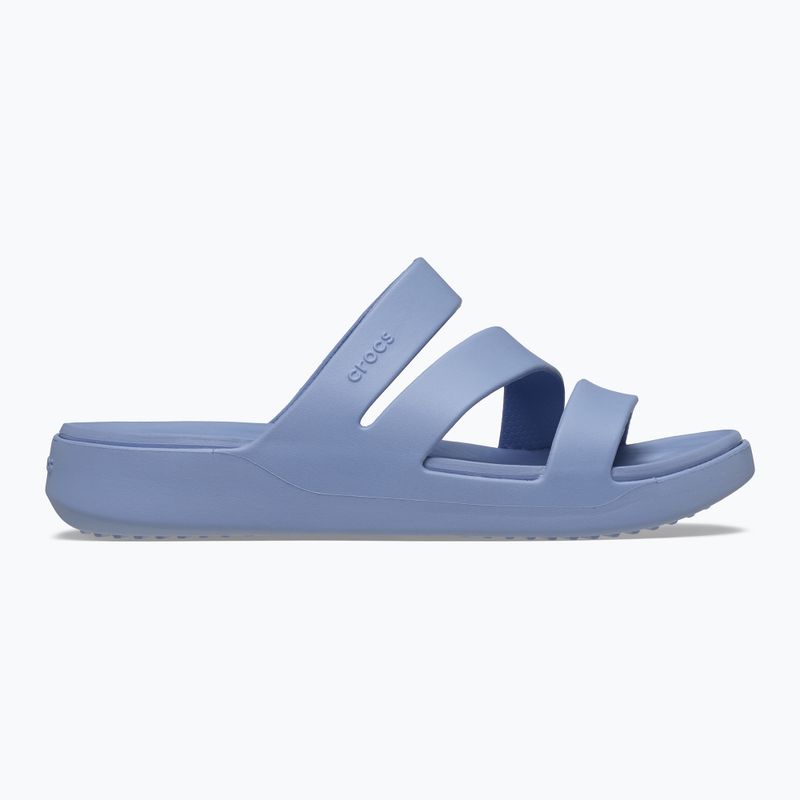 Moteriškos šlepetės Crocs Getaway Strappy blue haze 2