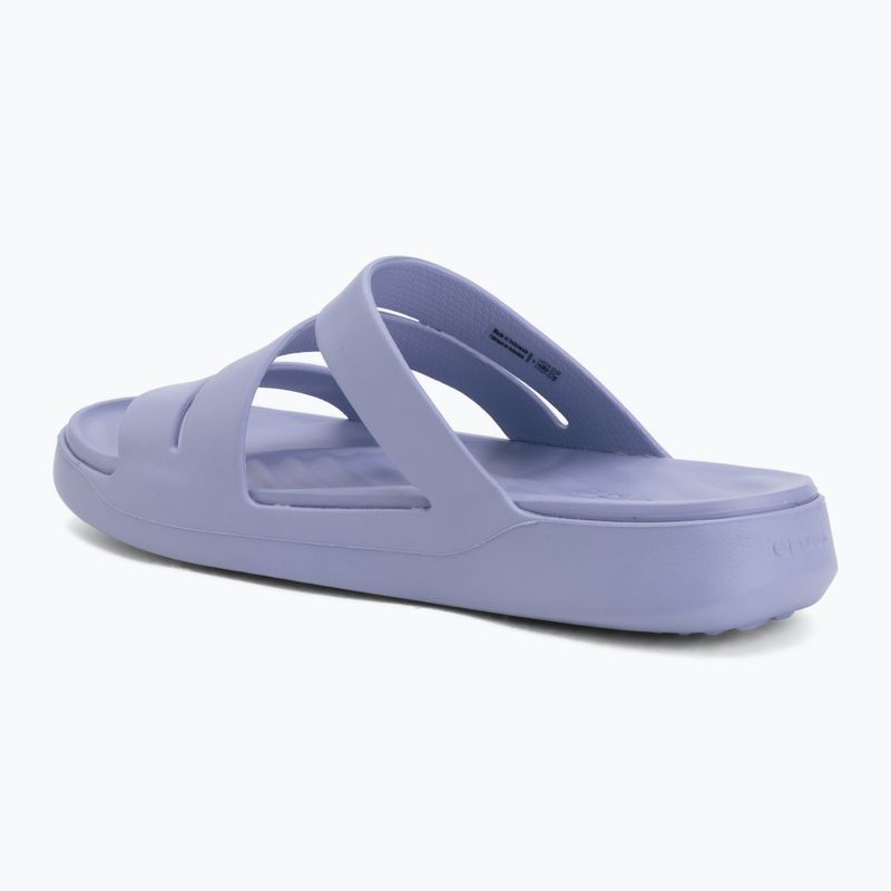 Moteriškos šlepetės Crocs Getaway Strappy blue haze 3