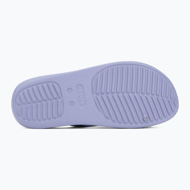 Moteriškos šlepetės Crocs Getaway Strappy blue haze 4