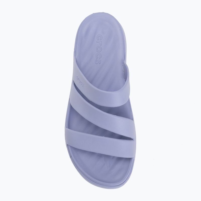 Moteriškos šlepetės Crocs Getaway Strappy blue haze 5
