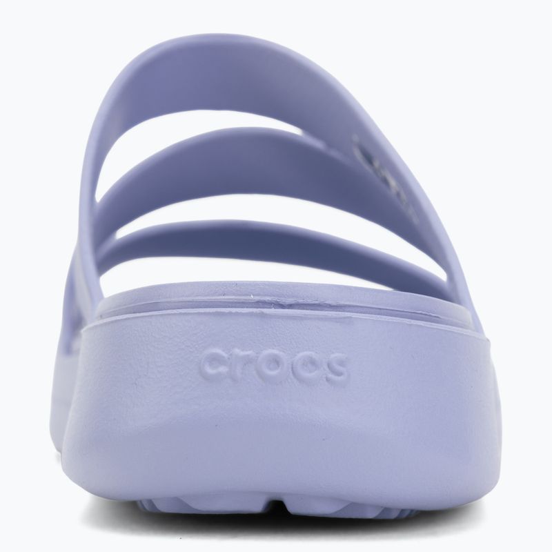 Moteriškos šlepetės Crocs Getaway Strappy blue haze 6