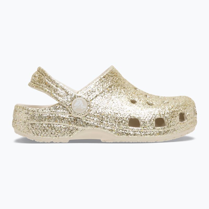 Vaikiškos šlepetės Crocs Classic Chunky Glitter 211940 sandstone 2