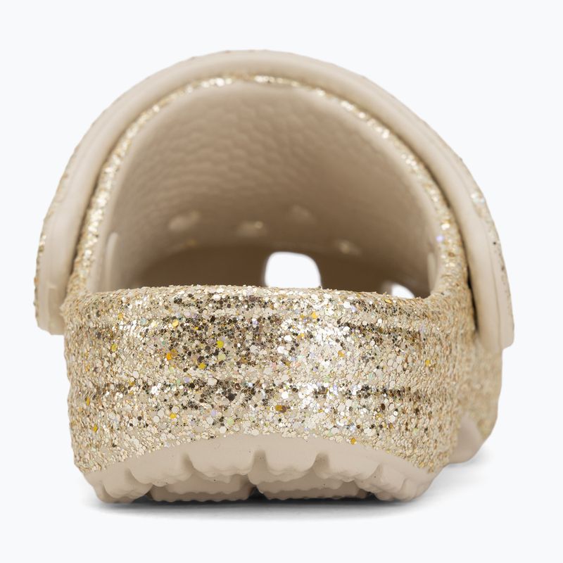 Vaikiškos šlepetės Crocs Classic Chunky Glitter 211940 sandstone 7