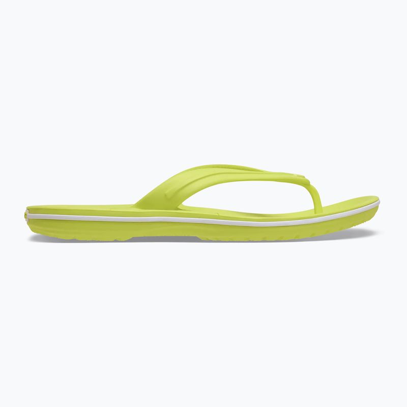 Šlepetės per pirštą Crocs Crocband Flip citrus 2