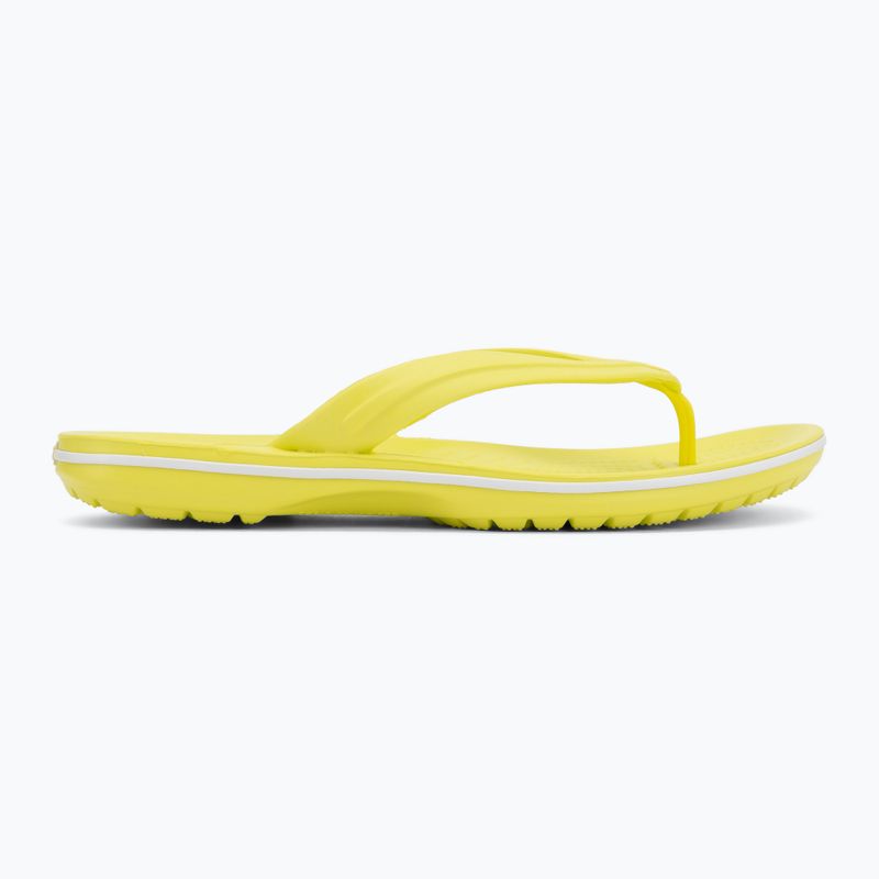 Šlepetės per pirštą Crocs Crocband Flip citrus 2