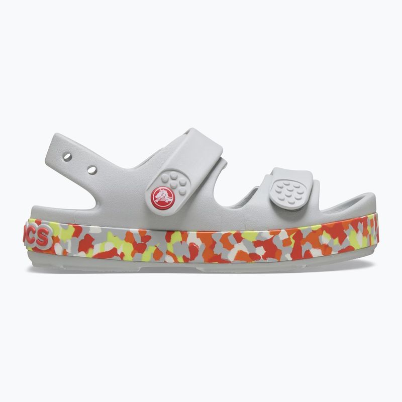 Vaikiškos basutės Crocs Crocband Cruiser Glow Confetti Band atmosphere/flame 2