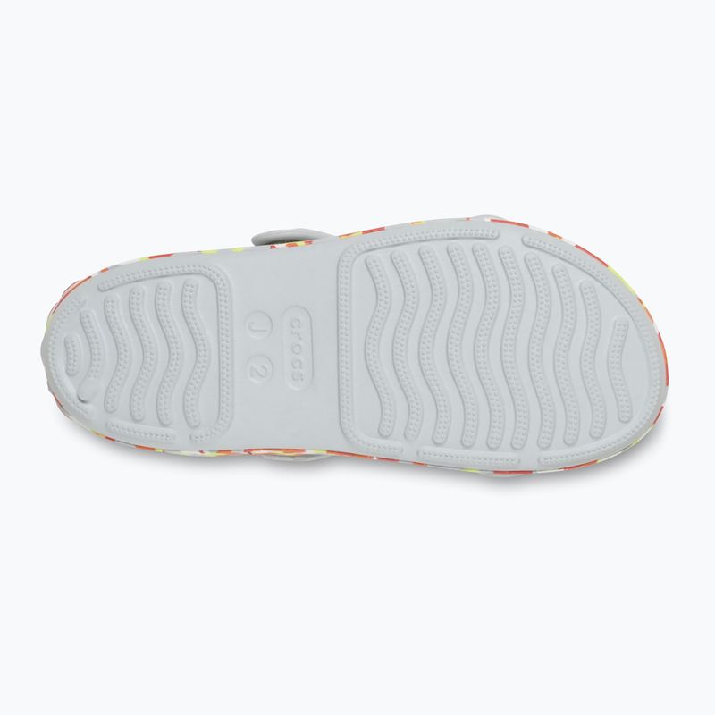 Vaikiškos basutės Crocs Crocband Cruiser Glow Confetti Band atmosphere/flame 3