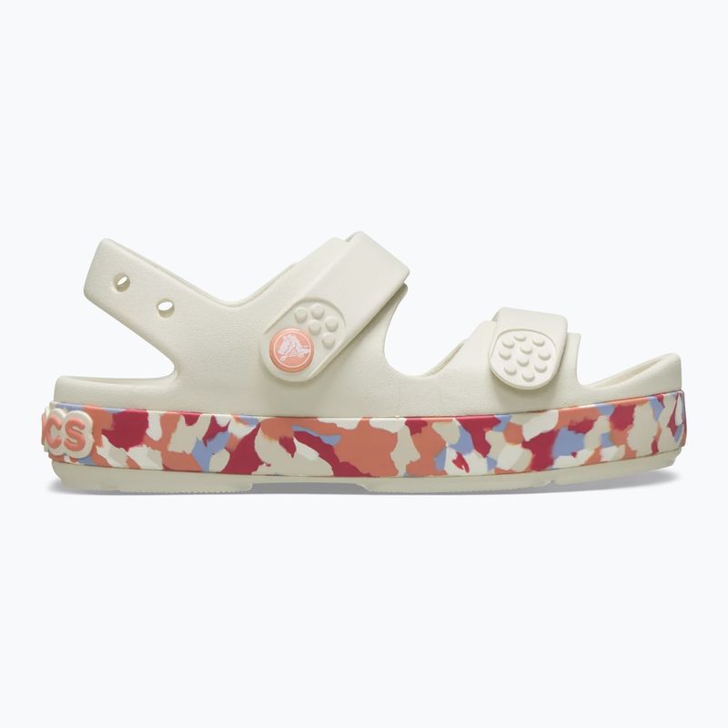 Vaikiškos basutės Crocs Crocband Cruiser Glow Confetti Band summit white/guava 2