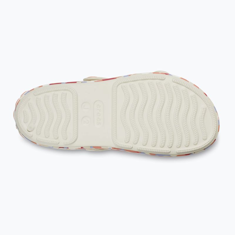 Vaikiškos basutės Crocs Crocband Cruiser Glow Confetti Band summit white/guava 3