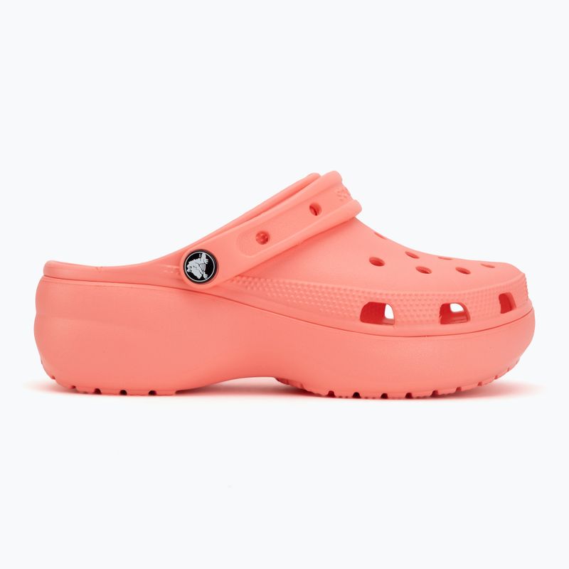 Moteriškos šlepetės Crocs Classic Platform Clog guava 3