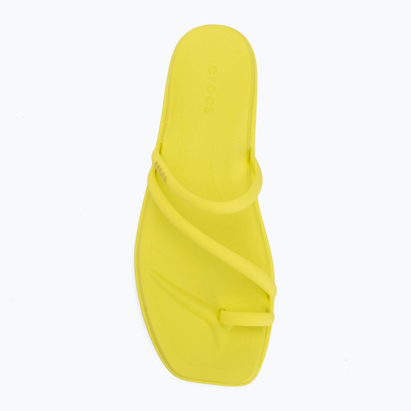 Moteriškos šlepetės Crocs Miami Toe Loop Sandal citrus 5