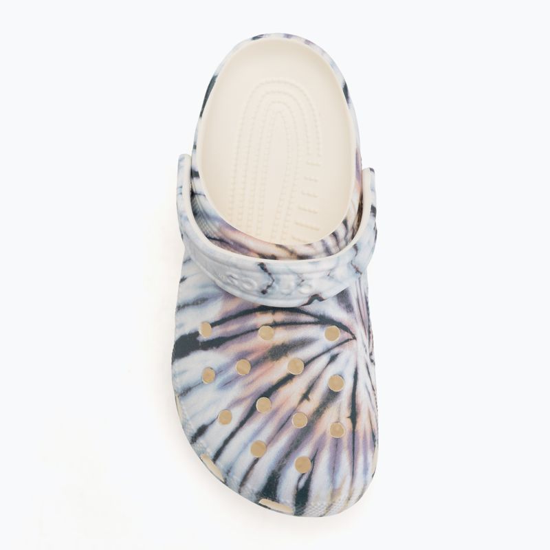 Šlepetės Crocs Classic Tie Dye chalk/multi 6