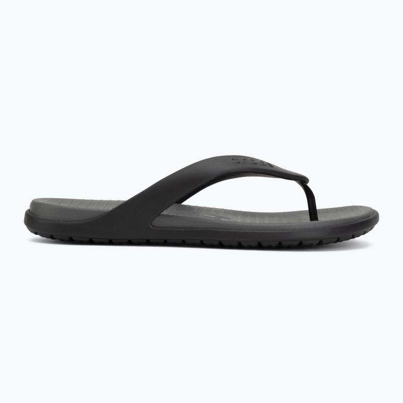 Šlepetės per pirštą Crocs Coast Flip black/slate grey 2
