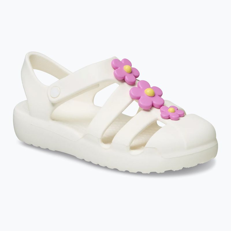 Vaikiškos basutės Crocs Classic Fisherman chalk 8