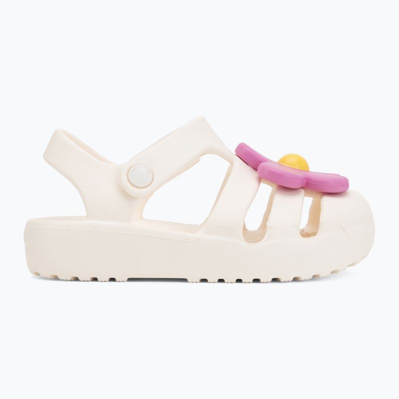 Vaikiškos basutės Crocs Classic Flower chalk 2