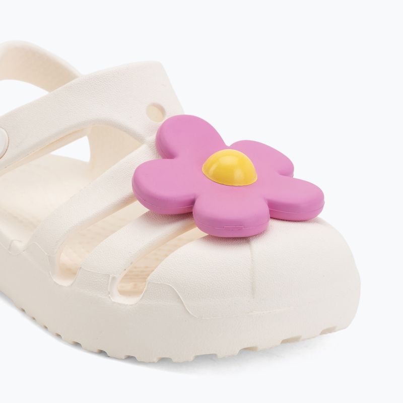Vaikiškos basutės Crocs Classic Flower chalk 7