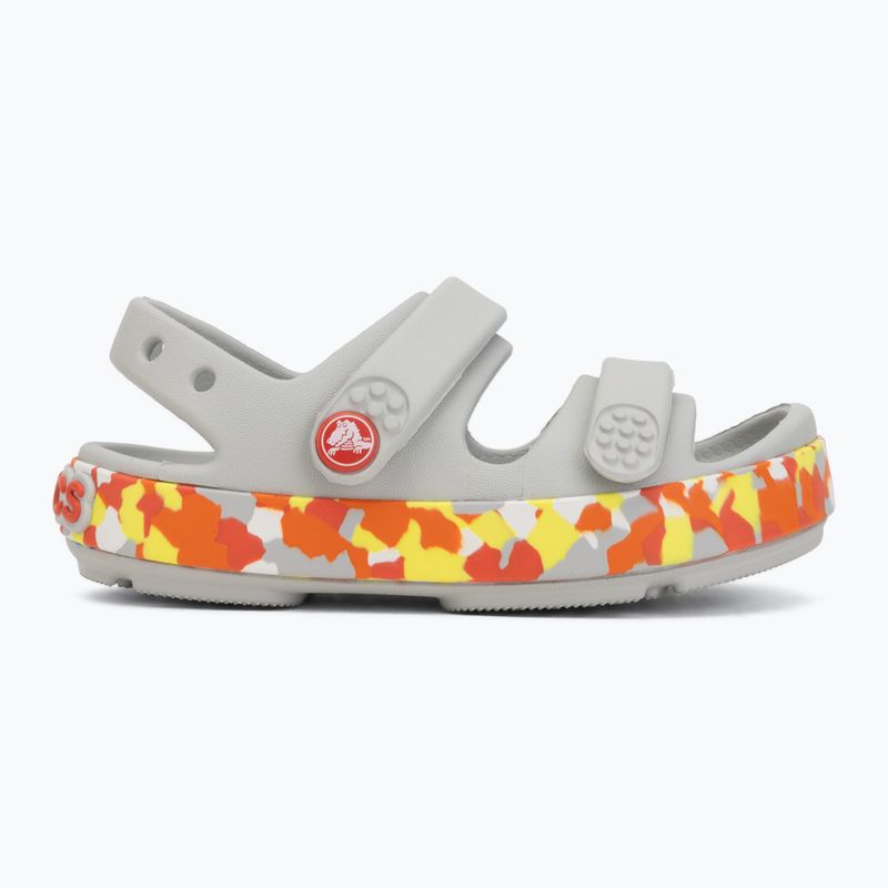 Vaikiškos basutės Crocs Crocband Cruiser Glow Confetti Band atmosphere/flame 2