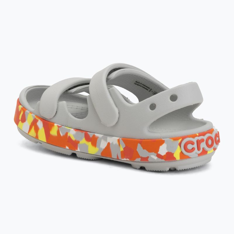 Vaikiškos basutės Crocs Crocband Cruiser Glow Confetti Band atmosphere/flame 3