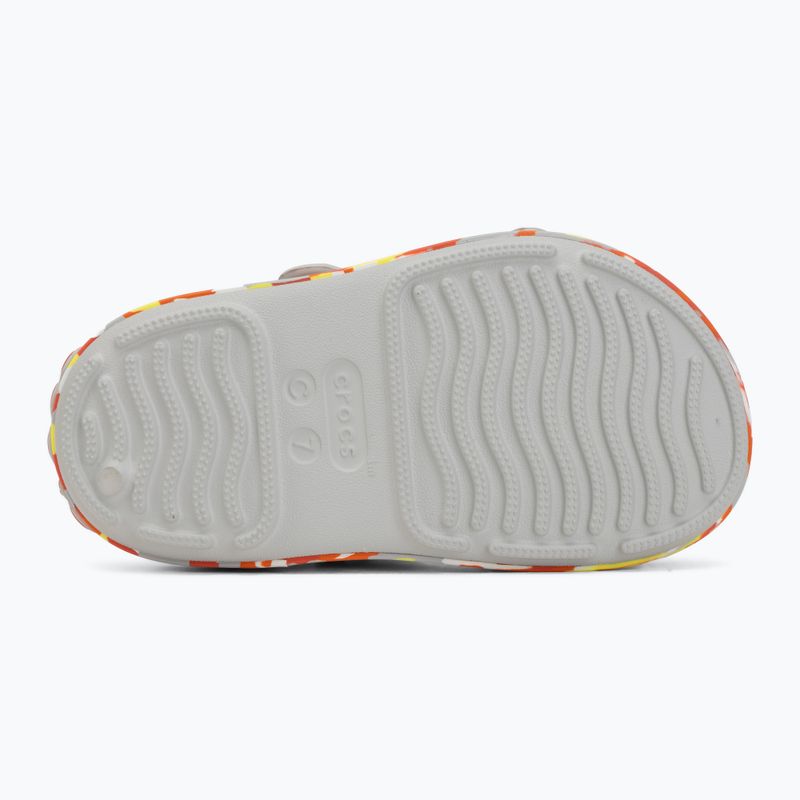 Vaikiškos basutės Crocs Crocband Cruiser Glow Confetti Band atmosphere/flame 4