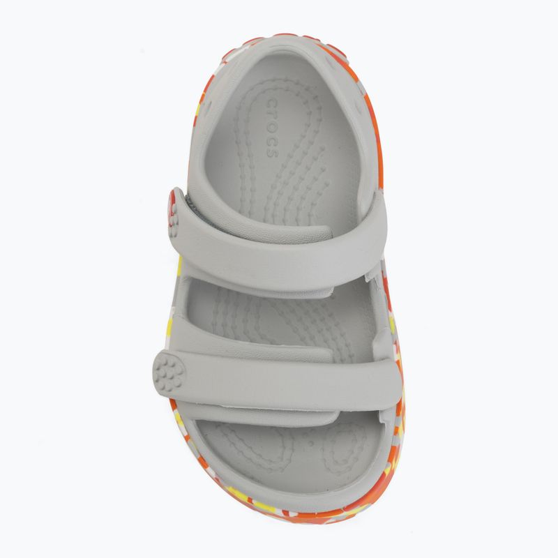 Vaikiškos basutės Crocs Crocband Cruiser Glow Confetti Band atmosphere/flame 5