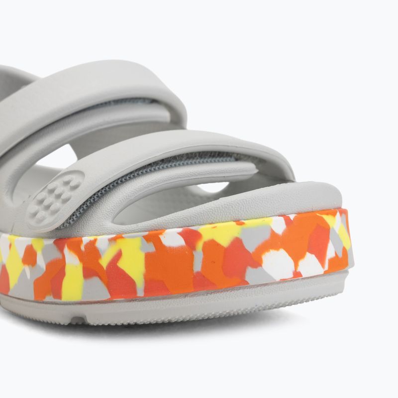Vaikiškos basutės Crocs Crocband Cruiser Glow Confetti Band atmosphere/flame 7