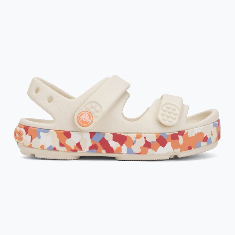 Vaikiškos basutės Crocs Crocband Cruiser Glow Confetti Band summit white/guava 2